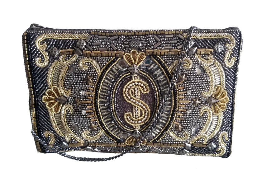 Mary Frances On The Money Crossbody Cell Phone Bag NWT –