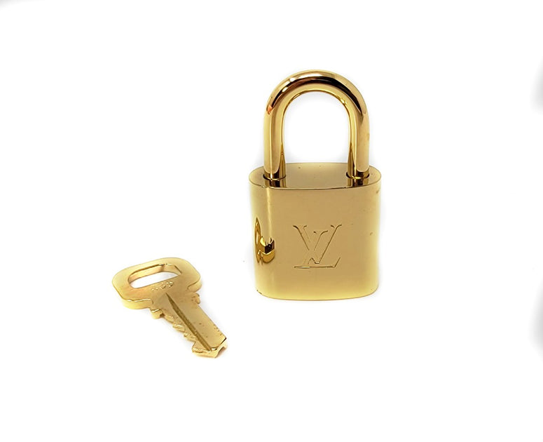 Louis Vuitton Padlock and One Key 307 Lock With Box Brass 