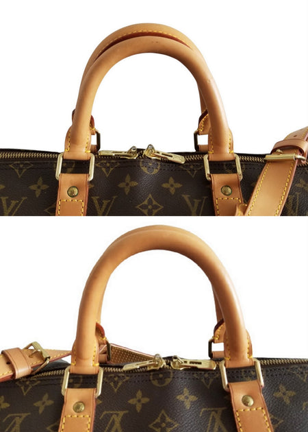 Louis Vuitton Monogram Satellite Bandouliere Keepall 50 Duffel Bag (SH –  LuxeDH