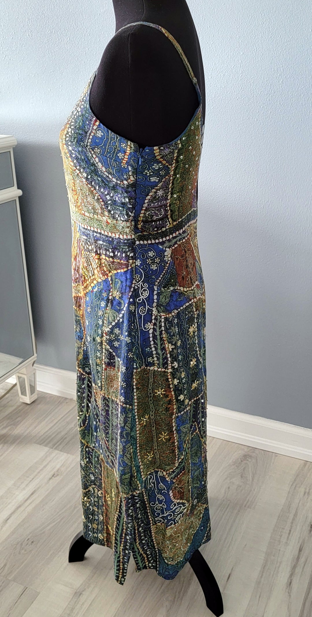 Anthropologie Leifsdottir Sennen Beaded Silk Dress Size 4 NWOT –  parisdiva.com