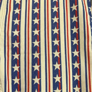 NWOT Free People Penny Stars and Stripes Bell Bottom Flare Jeans Americana USA Flag