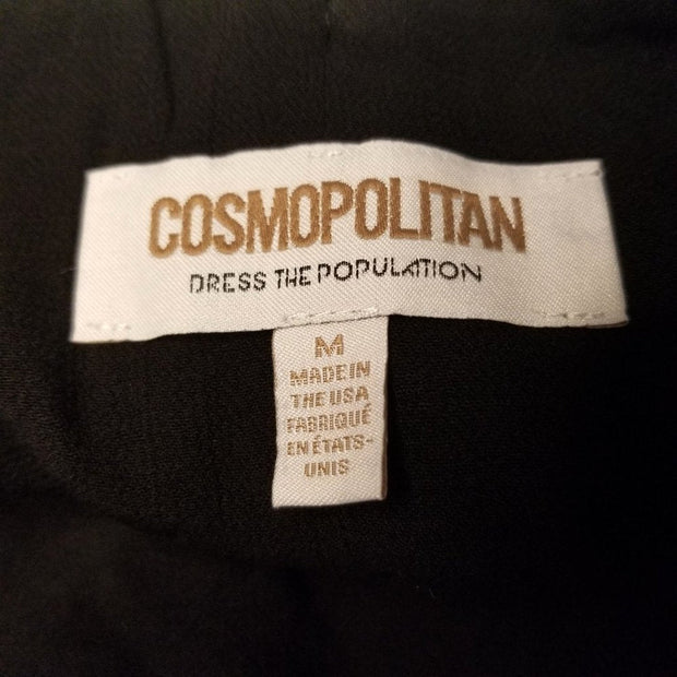 Cosmopolitan Dress the Population Sequin Crop Top