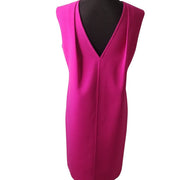 Adolfo Dominguez Pink Lined Shift Dress Size 38