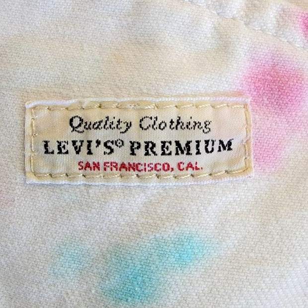 Levi’s Tie Dye Use Your Voice Denim Jean Jacket NWT Unisex Size M