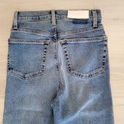 Levis ReDone Ultra High Tall Stove Top Denim Blue Jeans Size 25