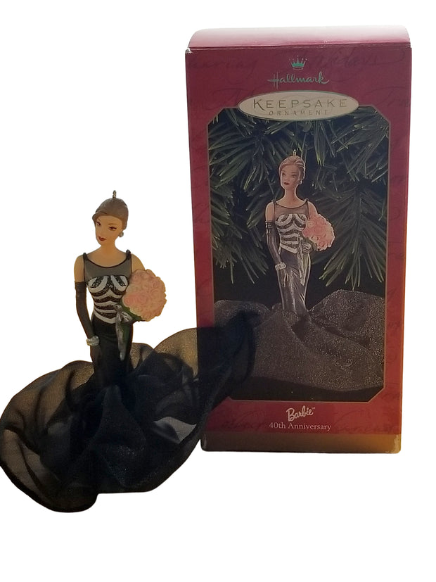 Hallmark Barbie Doll Ornament 40th Anniversary 1999