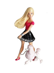 Hallmark Barbie Doll Posh Pair Poodle Keepsake Ornament