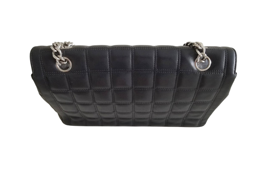 CHANEL, Bags, Chanel Chocolate Bar Quilted Wallet