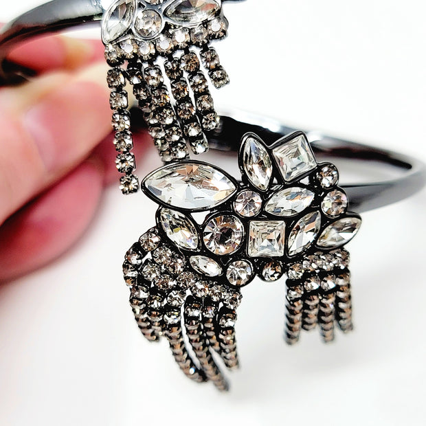 Givenchy Victorian Flapper Crystal Bracelet