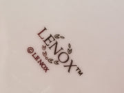Lenox Gift White China Porcelain Rose Candy Dish