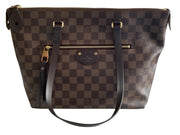 Louis Vuitton Iena PM Damier Ebene Tote Shoulder Bag