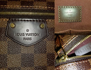 Louis Vuitton Iena PM Damier Ebene Tote Shoulder Bag