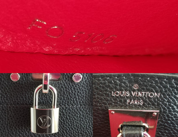 Silver Louis Vuitton City Steamer Pockets PM Satchel