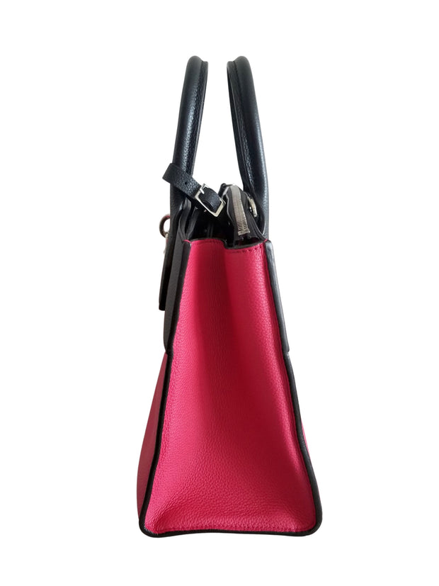 Louis Vuitton Red Leather City Steamer PM Bag