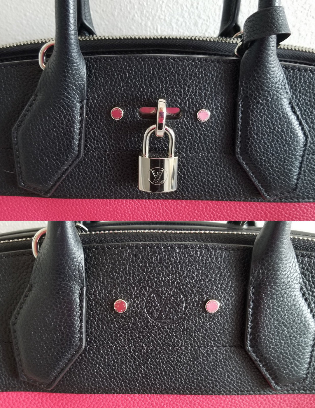 Louis Vuitton City Steamer PM Satchel Bag with Strap