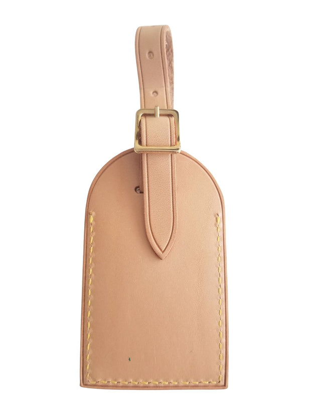 Louis Vuitton, Bags, Louis Vuitton Vachetta Luggage Tag Poignet Set Brown  Leather