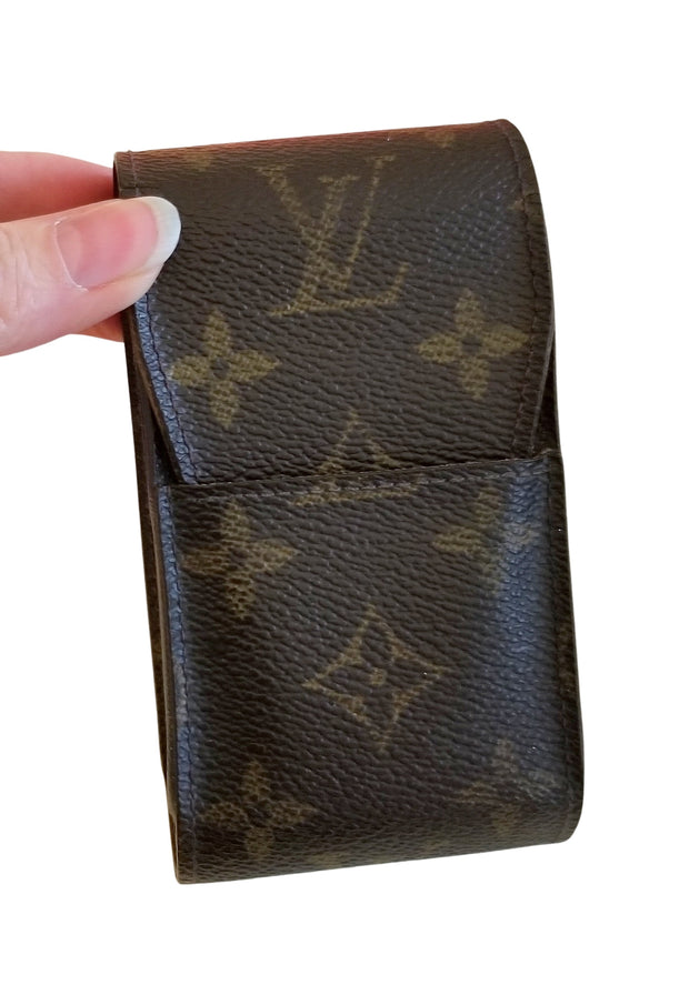 Louis Vuitton Monogram Cigarette Case Mobile Phone Pouch Etui
