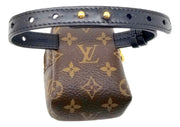 Louis Vuitton Palm Springs Party Bracelet Mini Backpack Monogram Canvas Wristlet