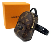 LOUIS VUITTON Party Palm Spring brown monogram wrist bag at