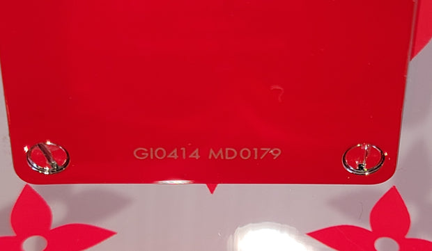 Louis Vuitton Box Scott Trunk Monogram Plexiglass Clear 1147993
