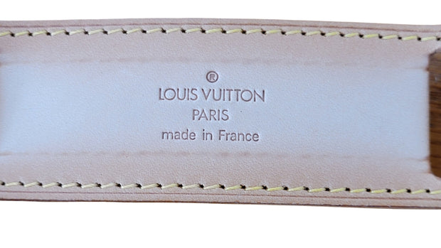 Auth LOUIS VUITTON Adjustable Shoulder Strap For Keepall 25mm Leather  #W302022