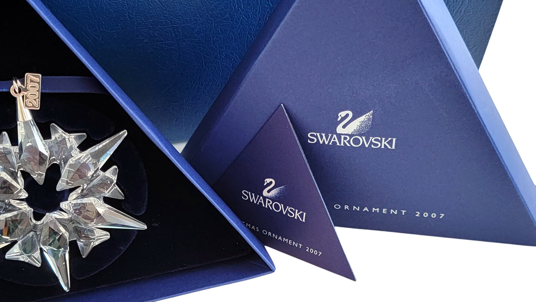 Swarovski Crystal Ornament 2007 Annual Edition Christmas Star deals Gift Boxed