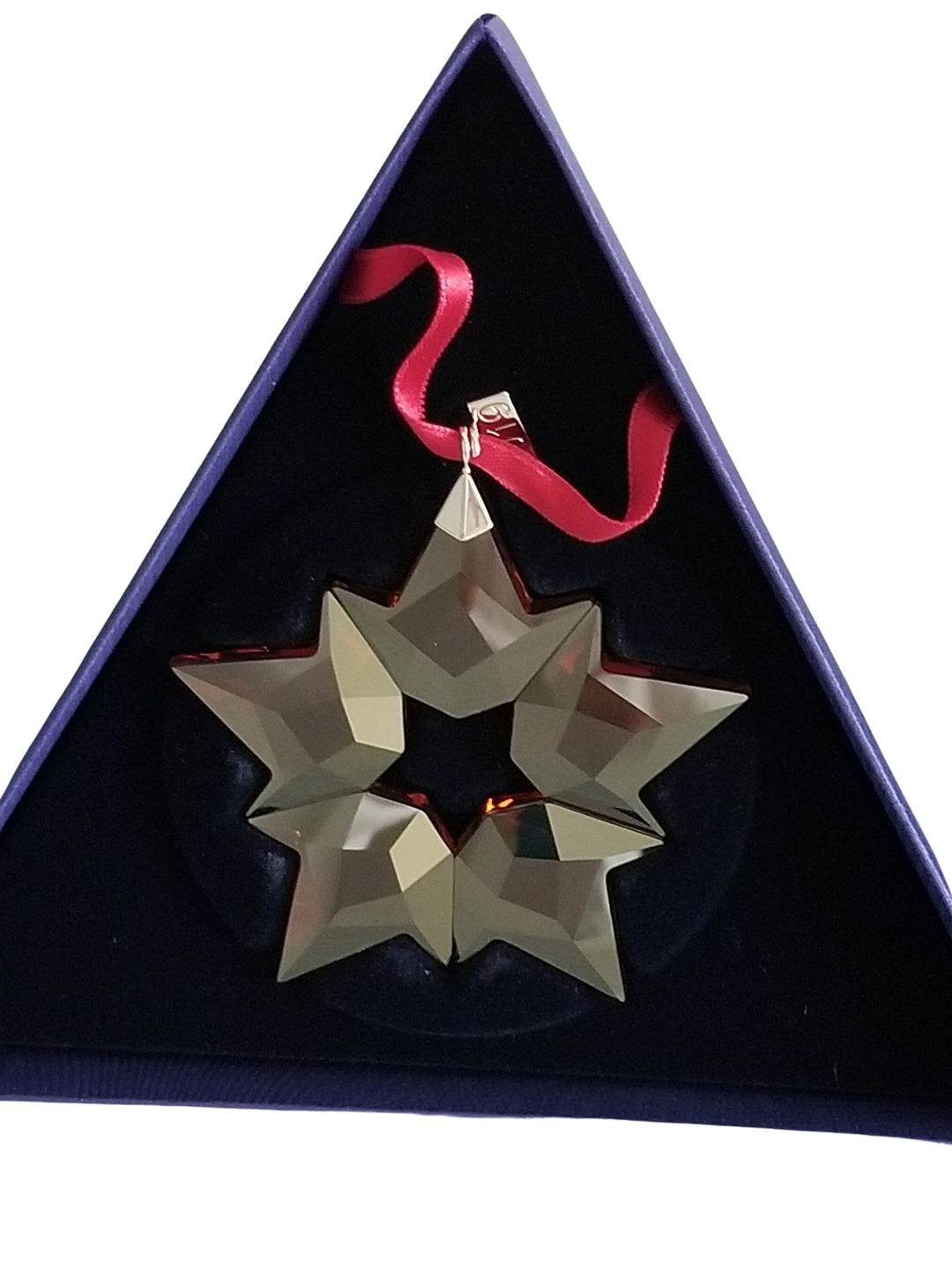 Limited Edition Swarovski Annual Crystal Red Star Ornament 2019
