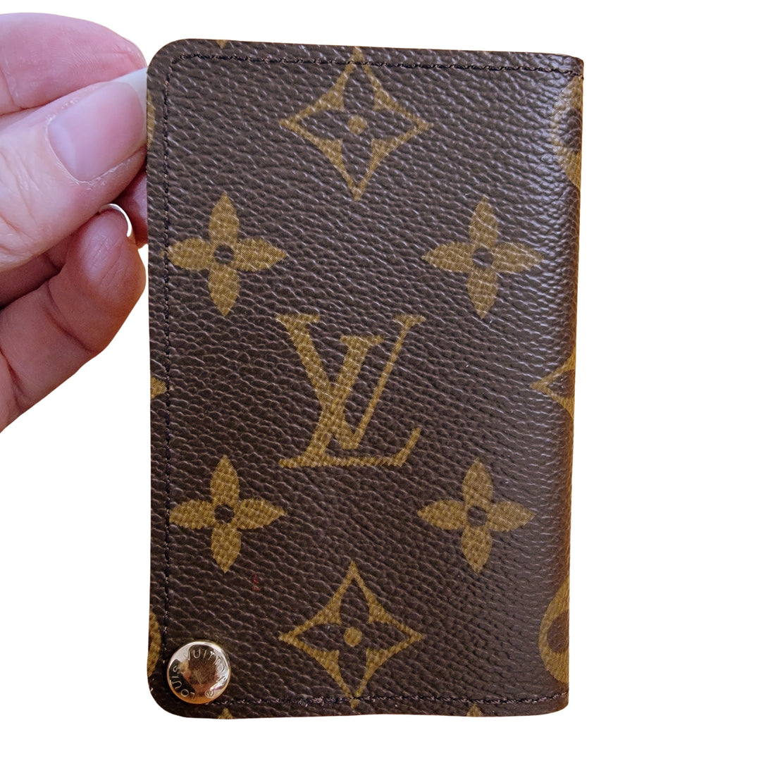 Louis Vuitton Monogram Porte Cartes Credit Pression Card Holder