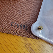 Brown Louis Vuitton Monogram Porte-Cartes Credit Pression Card Holder –  Designer Revival