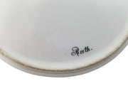 Porcelain Bee Hive Vienna Gold Trim Portrait Ruth Plate Signed Wagner