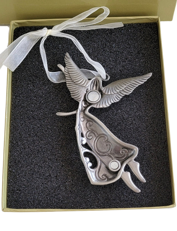 Vintage Kirklands Faith Holiday Collectible Ornament Angel