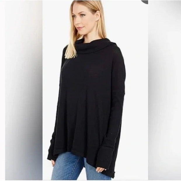 SALE 75% OFF Free People NWT Juicy Long Sleeve Cowl Neck Top Retail $88 ONLY Med