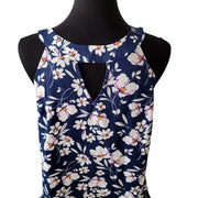 NWOT Fortune + Ivy Floral-Sleeveless Tank Camisole Blouse Top Size Small
