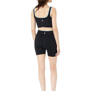 NWT Free People Free Throw Set Shorts Crop Top Black Combo Size XS/S Retail $80