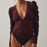 NWT Free People Magic Hour Bodysuit Midnight Combo Size X Small Retail $98