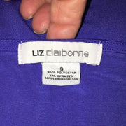 Liz Claiborne Bright Blue Sleeveless Comfort Tank Top Layering Shirt Blouse