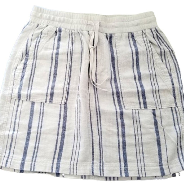 NWT Splendid Eco Pull On Striped Mini Skirt Size Medium