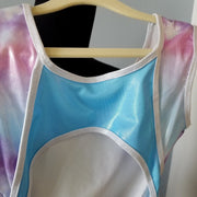 NWT Girls Leotard Gymnastics Dance Swim Suit ZKQL Size 10