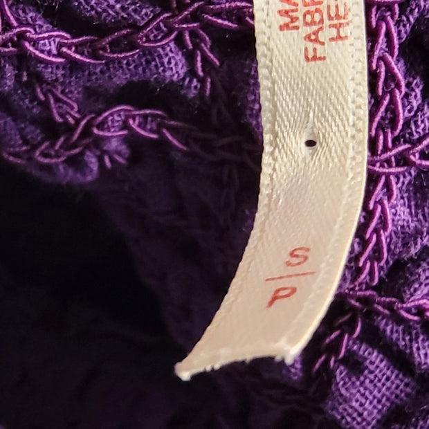 Free People Mamacita Solid Mini Endless Summer Purple Cutout Stretch Dress NWOT