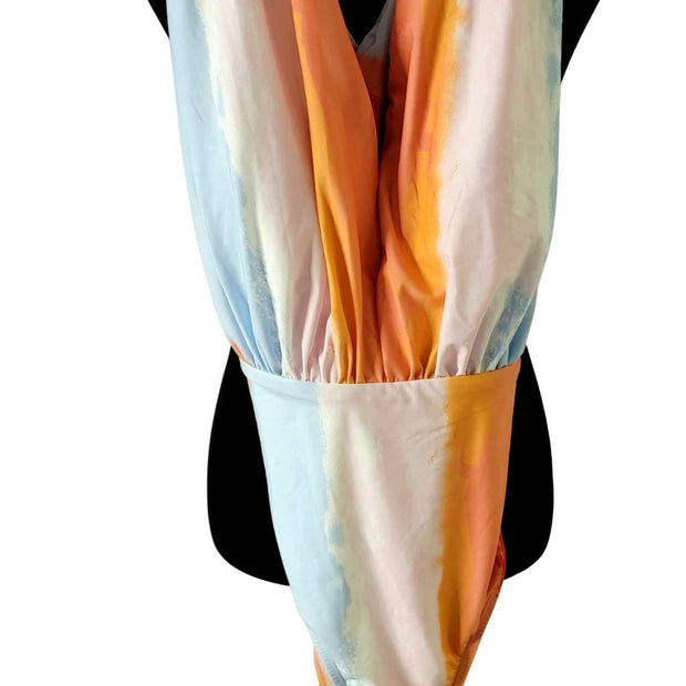 NWT SGI One Piece Color Tie Dye Bathing Suit Size Large