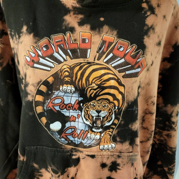 Smart Blanks World Tour Tiger Rock and Roll Hoodie Sweatshirt