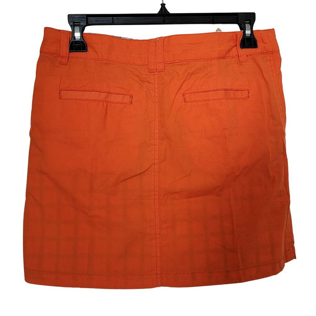 Tailor VINTAGE Women's Reversible Plaid Cotton Mini Skirt Size 4 NWT