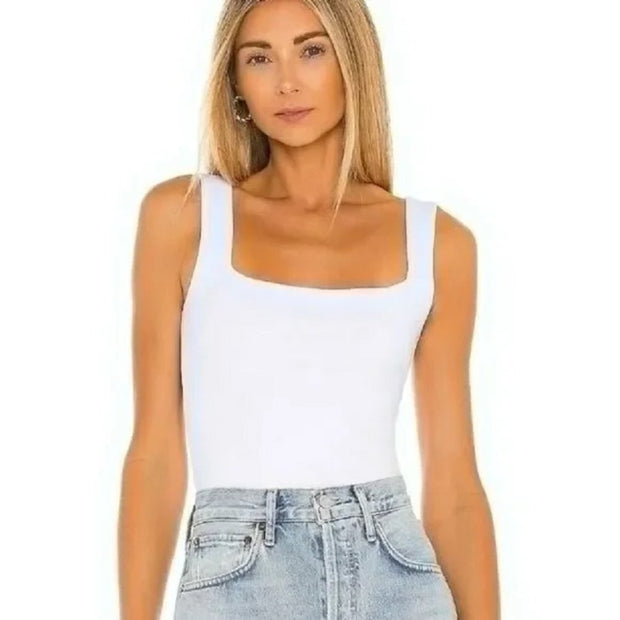 Nwt Free People Square Off Cami White Size Large