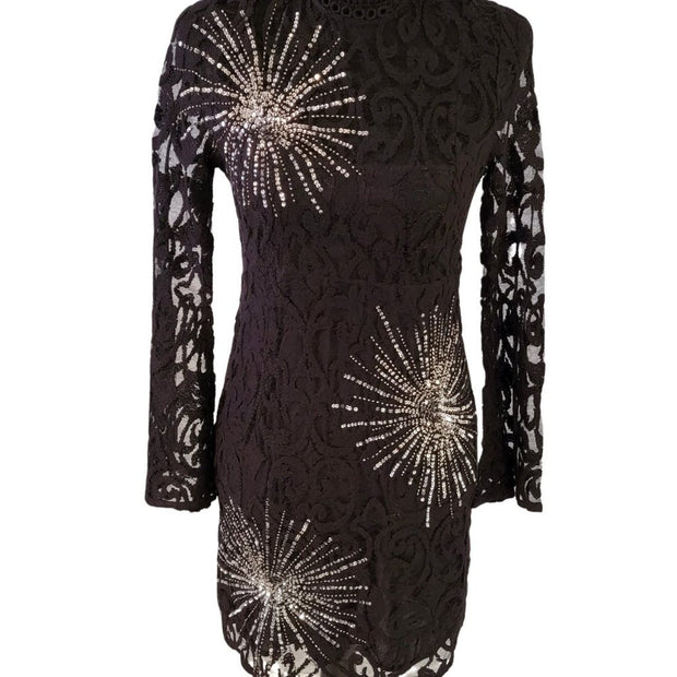 Free People The North Star Dress Black Starburst Lace Dress NWOT Retai parisdiva.com Free People The North Star Dress Black Starburst Lace Dress NWOT Retai parisdiva.com