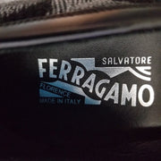 Rare Mens Salvatore Ferragamo Signature Knit Loafers Size 11 Florence Italy