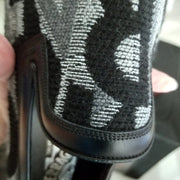 Rare Mens Salvatore Ferragamo Signature Knit Loafers Size 11 Florence Italy