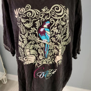 Authentic Coogi Black Parrot Tee Shirt