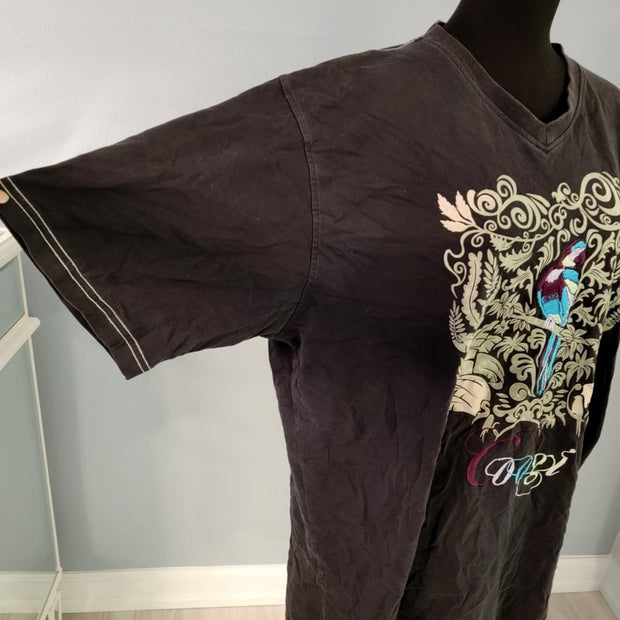 Authentic Coogi Black Parrot Tee Shirt