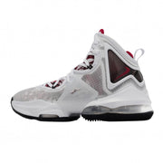 Authenticated Nike Lebron XIX 19 GS Sketch White Red Basketball Shoes CZ0203-101