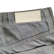 Re/Done 70s Blue Gray Corduroy Wide Leg Jeans Pants Size 26
